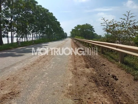 Cẩm Khê – Phú Thọ: Xe 'quá tải' lộng hành, gây ô nhiễm
